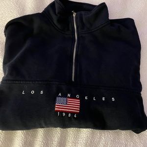 Brandy Melville quarter zip